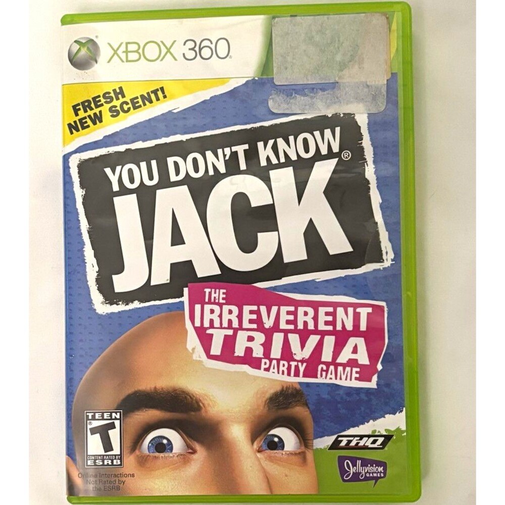 THQ You Don't Know Jack XBOX 360 Trivia Party Game T NTSC w/ Case Disc Manual